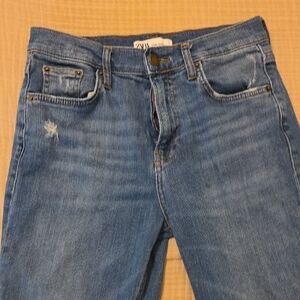 Zara Classic Blue Denim Pants